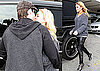 Photos of Hilary Duff and Mike Comrie Kissing Outside LAX Before He Flies to Canada