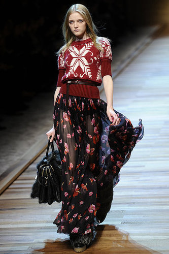 Milan Fashion Week: D&G Fall 2010 Milan Fashion Week: D&G Fall 2010