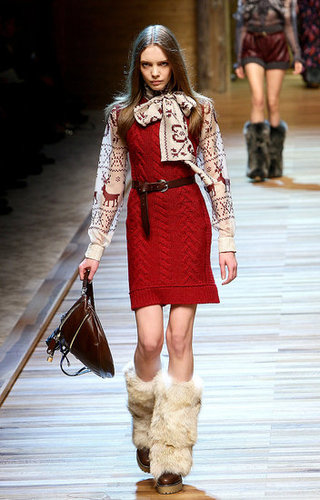Milan Fashion Week: D&G Fall 2010 Milan Fashion Week: D&G Fall 2010
