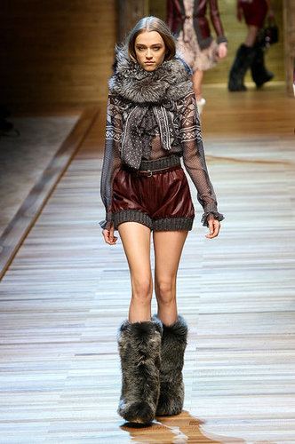 Milan Fashion Week: D&G Fall 2010 Milan Fashion Week: D&G Fall 2010