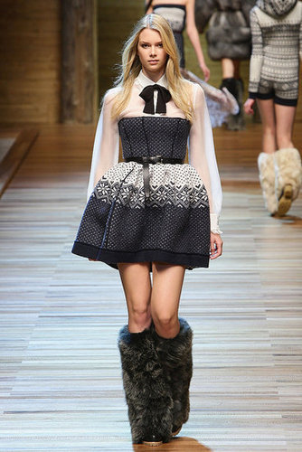 Milan Fashion Week: D&G Fall 2010 Milan Fashion Week: D&G Fall 2010