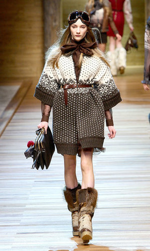 Milan Fashion Week: D&G Fall 2010 Milan Fashion Week: D&G Fall 2010