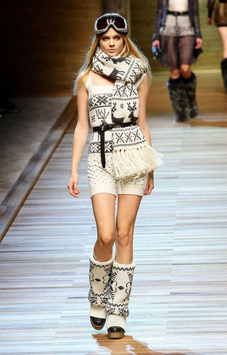 Milan Fashion Week: D&G Fall 2010 Milan Fashion Week: D&G Fall 2010