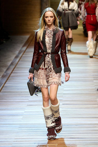 Milan Fashion Week: D&G Fall 2010 Milan Fashion Week: D&G Fall 2010