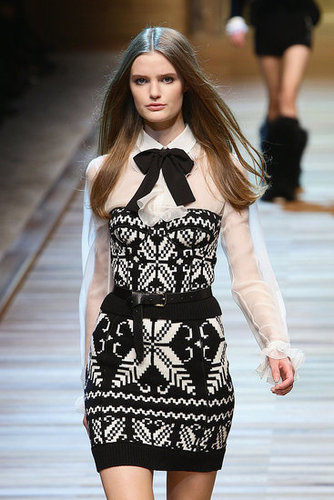 Milan Fashion Week: D&G Fall 2010 Milan Fashion Week: D&G Fall 2010