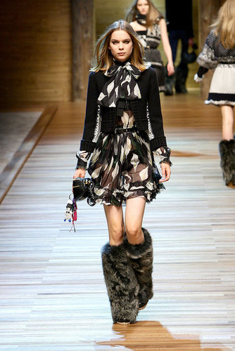 Milan Fashion Week: D&G Fall 2010 Milan Fashion Week: D&G Fall 2010