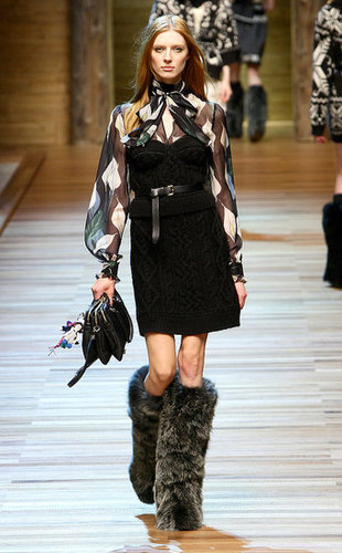 Milan Fashion Week: D&G Fall 2010 Milan Fashion Week: D&G Fall 2010