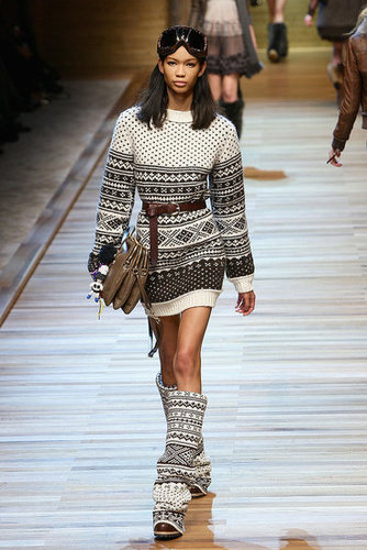 Milan Fashion Week: D&G Fall 2010 Milan Fashion Week: D&G Fall 2010