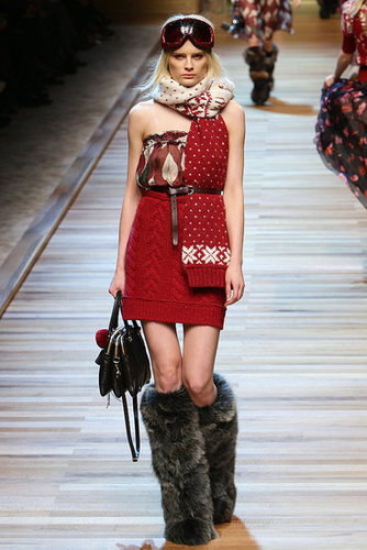 Milan Fashion Week: D&G Fall 2010 Milan Fashion Week: D&G Fall 2010