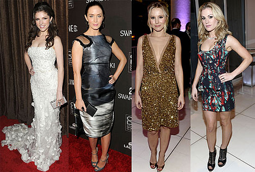 Photos of Anna Kendrick, Emily Blunt, Kristen Bella, Anna Paquin at Costume Designers Guild Awards in LA 2010-02-26 05:00:00