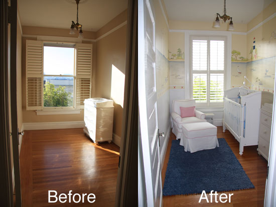 From Storage Room/Office to Nursery: Complete Before and After!