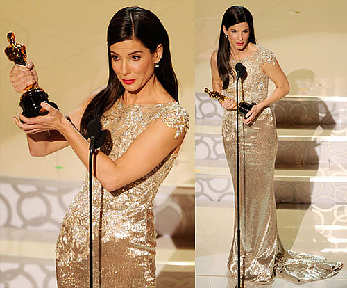 Photos and Quotes of Sandra Bullock From Press Room at the Oscars 2010-03-07 22:30:00