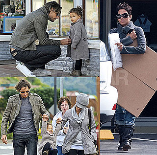 Photos of Halle Berry, Gabriel Aubry, and Nahla in Tiburon, California