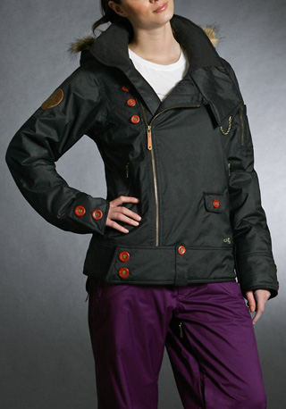 Gretchen Bleiler Mane Jacket, black ($280) Gretchen Bleiler Mane Jacket, black ($280)