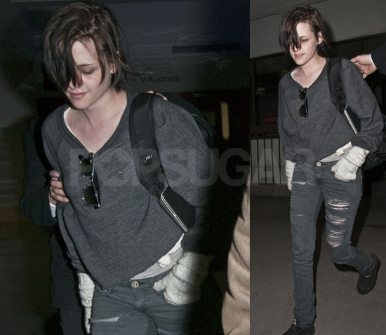 Photos of Kristen Stewart at LAX