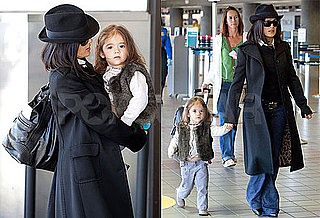 Photos of Salma Hayek And Valentina Pinault Together at LAX