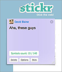 Leave Sticky Notes on Any Site With Stickr