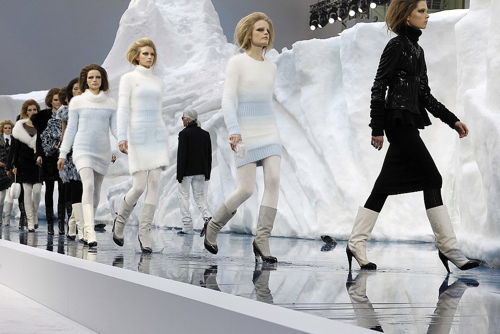 Chanel Fall 2010: All Faux Fur and Icebergs Chanel Fall 2010: All Faux Fur and Icebergs
