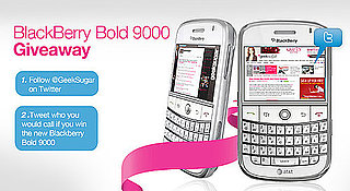 Win a White BlackBerry Bold 9000 From GeekSugar on Twitter!