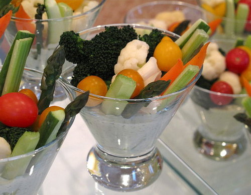 Vegetable Cocktails: A Pretty Spring Party Snack