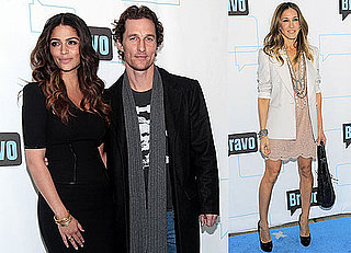 Photos of Matthew McConaughey, Camila Alves and Sarah Jessica Parker at Bravo Upfront Party in NYC 2010-03-11 09:15:00