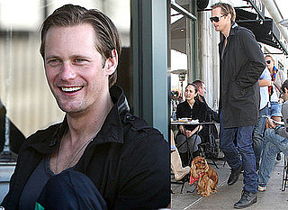 Photos of Alexander Skarsgard Out to Lunch in LA