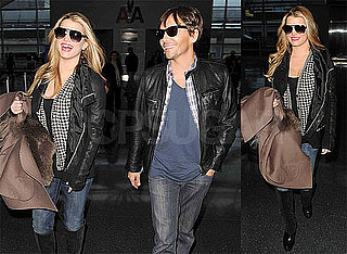 Photos of Jessica SImpson and Ken Paves Arriving at LAX As The Price of Beauty Premieres