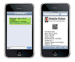 Fandango Debuts Mobile Movie Tickets