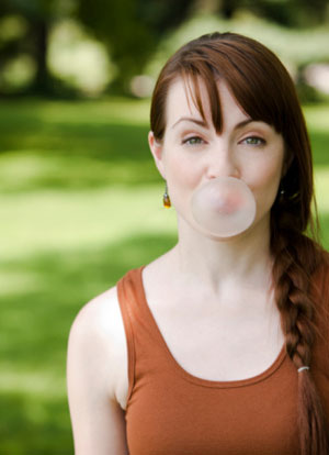 Chewing Gum While Exercising