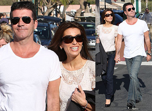 Photos of Engaged Couple Simon Cowell and Mezhgan Hussainy Out in the Malibu Sunshine Together