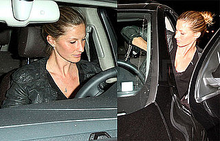 Photos of Gisele Bundchen Leaving Il Sole in LA After Her Vogue Spread