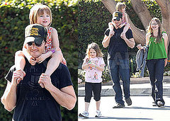Photos of Peter Facinelli With Daughters Lola, Luca, and Fiona in LA Photos of Peter Facinelli With Daughters Lola, Luca, and Fiona in LA