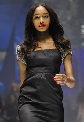Photos of Jourdan Dunn on the Catwalk at Westfield London