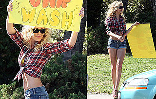 Photos of Cameron Diaz Looking Hot Filming Bad Teacher