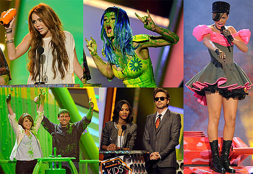 Photos of Katy Perry, Adam Sandler, Kevin James, Jesse McCartney, Anna Faris, And Rihanna at The 2010 Kids' Choice Award