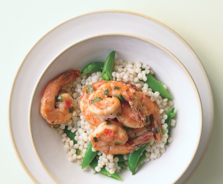 Easy Shrimp and Pearl Couscous Dinner Recipe