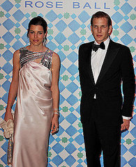 Charlotte,Andrea and Pierre Casiraghi attend the 2010 Monte Carlo Rose Ball