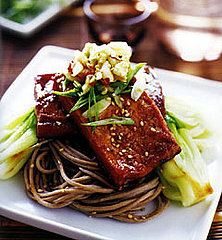 Sesame Noodles With Tofu Steaks Recipe