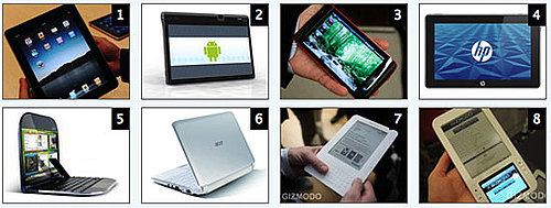 Main Alternatives to the iPad