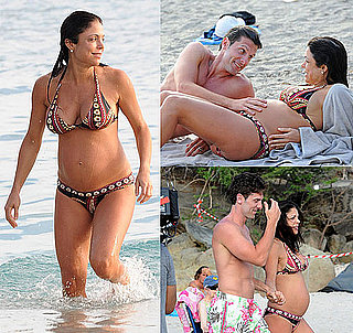 Bethenny Frankel Pregnant Bikini Photos on Honeymoon in St. Barts