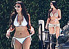 PHOTOS OF KIM IN WHITE BIKINI