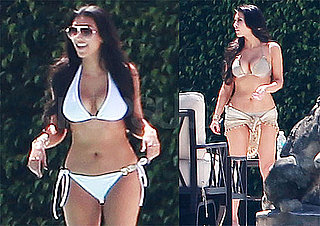 Kim Kardashian Bikini Photos in Miami at a Photo Shoot