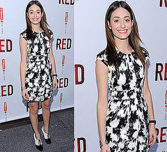Emmy Rossum Wearing Rachel Leigh Bracelet