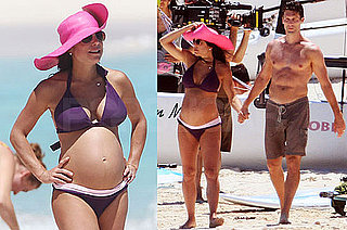 Photos of Real Housewife of New York Bethenny Frankel in a Bikini With Jason Hoppy in St. Barts