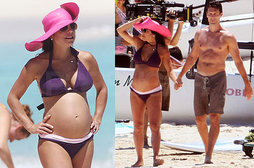 Photos of Real Housewife of New York Bethenny Frankel in a Bikini With Jason Hoppy in St. Barts