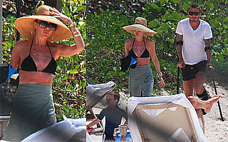 Photos of Victoria Beckham in a Bikini While on Vacation With David And Their Sons in The West Indies