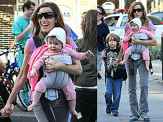 Photos of Sarah Jessica Parker, James Wilkie Broderick, Tabitha Broderick, and Marion Broderick in NYC