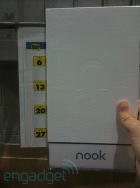 The Nook Being Sold at Best Buy