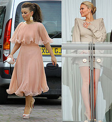 Photos of Coleen Rooney and Alex Curran at the 2010 Grand National at Aintree