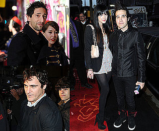 Pictures of Joaquin Phoenix, Adrien Brody, Ashlee Simpson and Pete Wentz At Banksy Documentary in LA